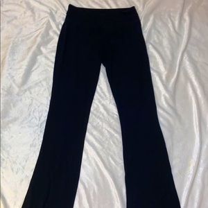 Black Flared Yoga Pants